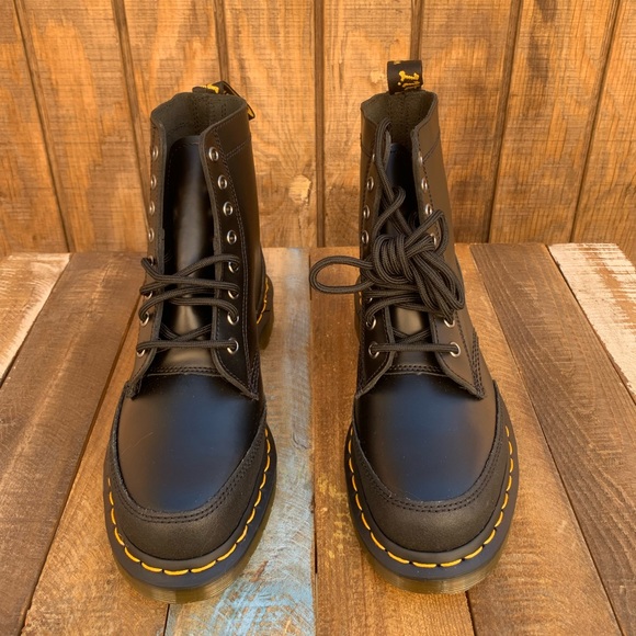 Dr. Martens 1460 Guard Panel Lace Up Boots - Picture 6 of 15